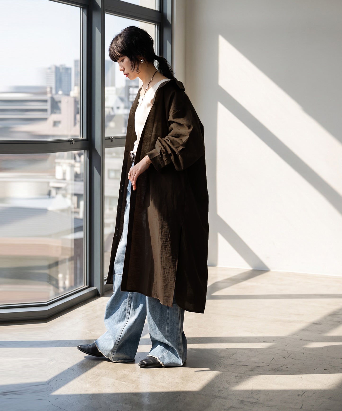 2-Way Long Shirt Ladies