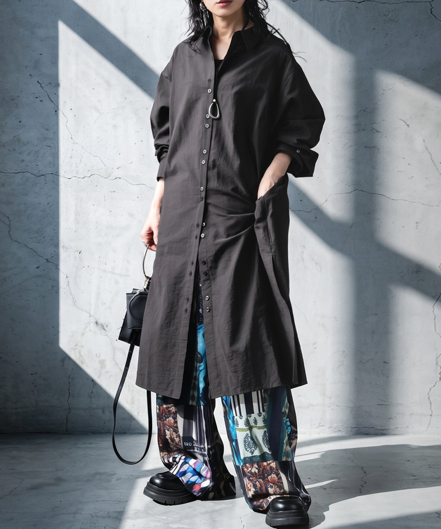 2-Way Long Shirt Ladies