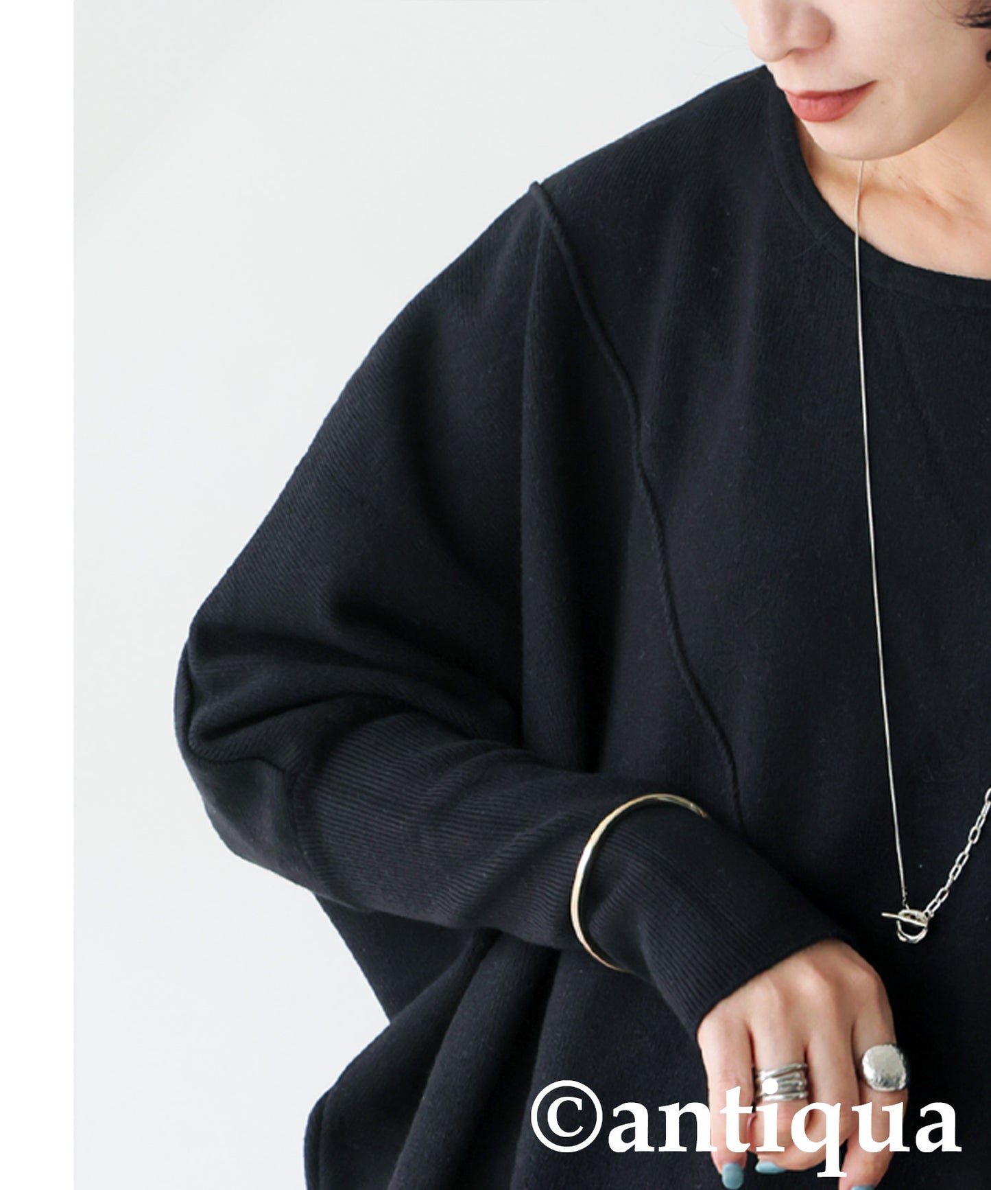 Deformed Design Knit Ladies