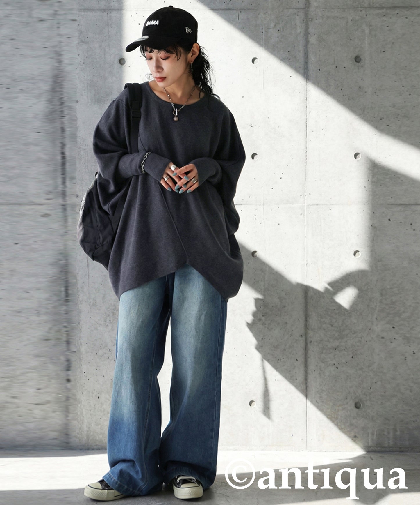 Deformed Design Knit Ladies