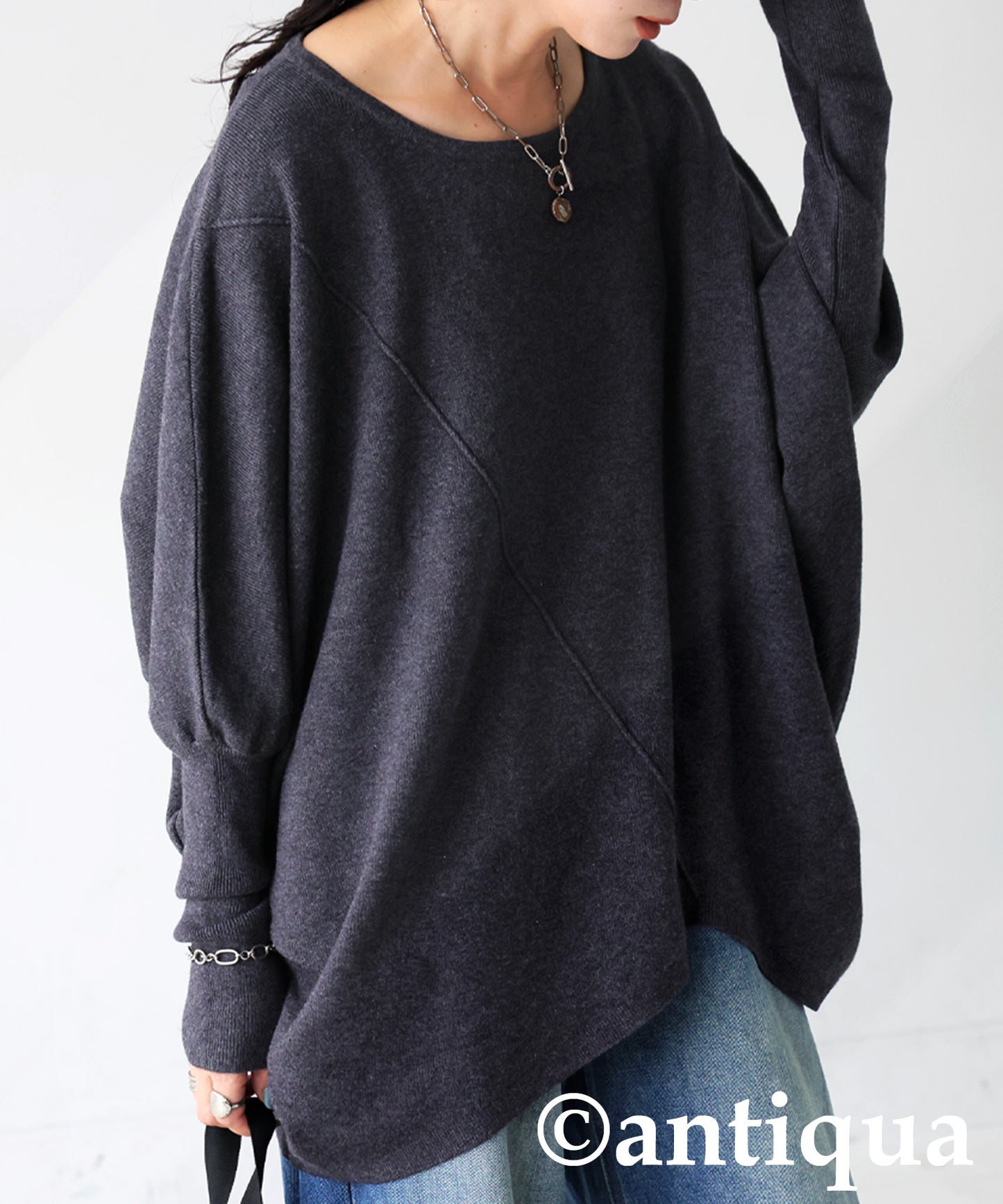 Deformed Design Knit Ladies