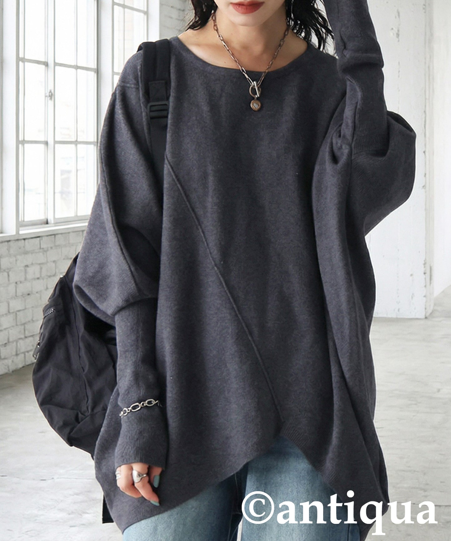 Deformed Design Knit Ladies