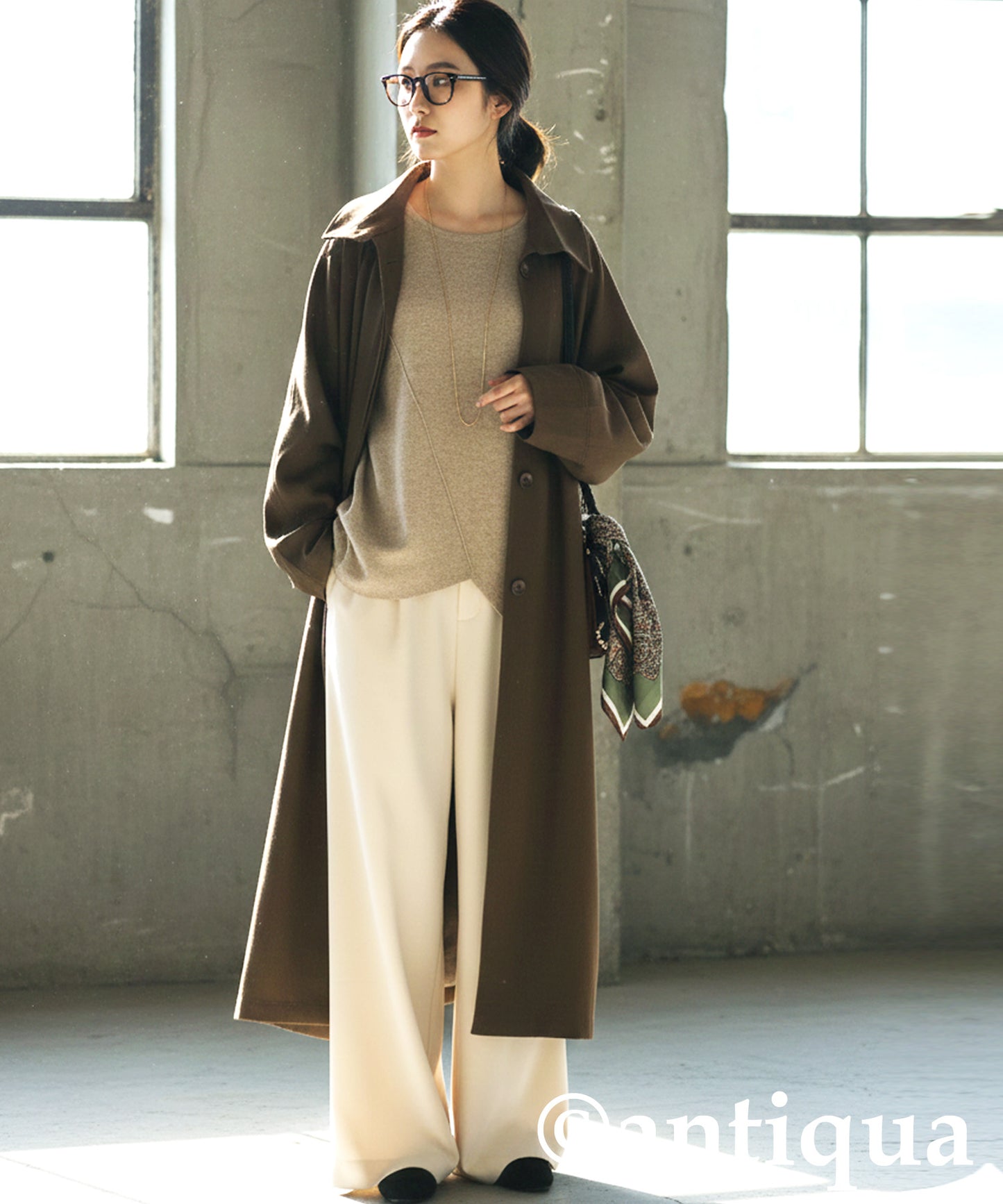 Deformed Design Knit Ladies