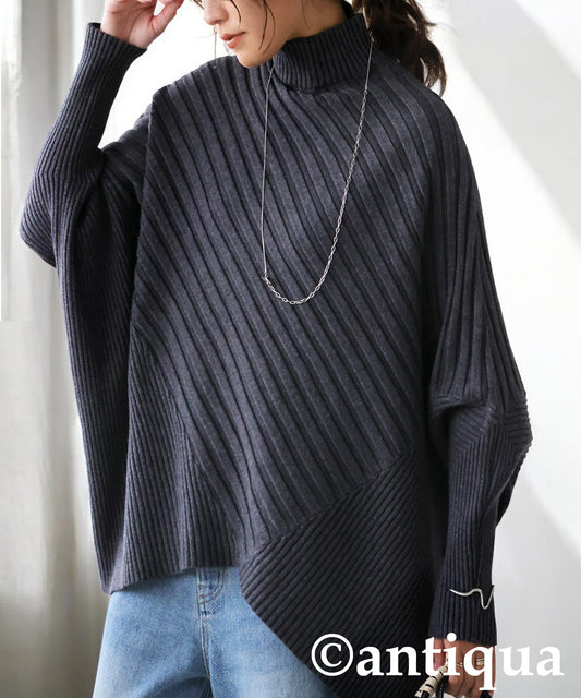 Deformed Rib Knit Ladies