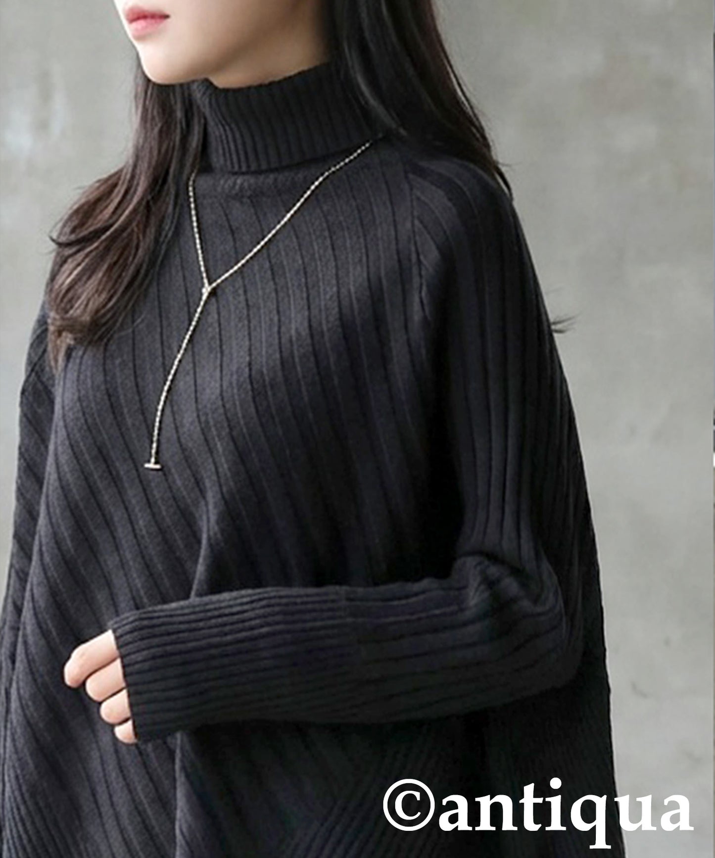 Deformed Rib Knit Ladies