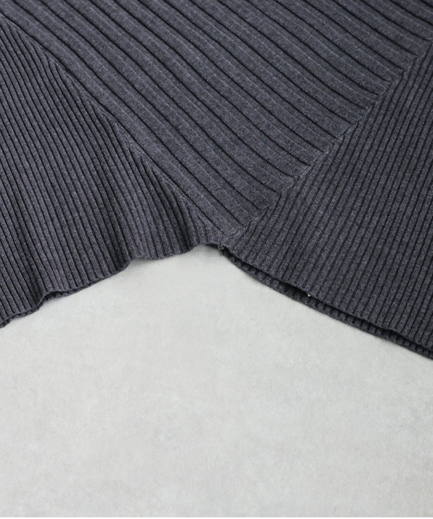 Deformed Rib Knit Ladies