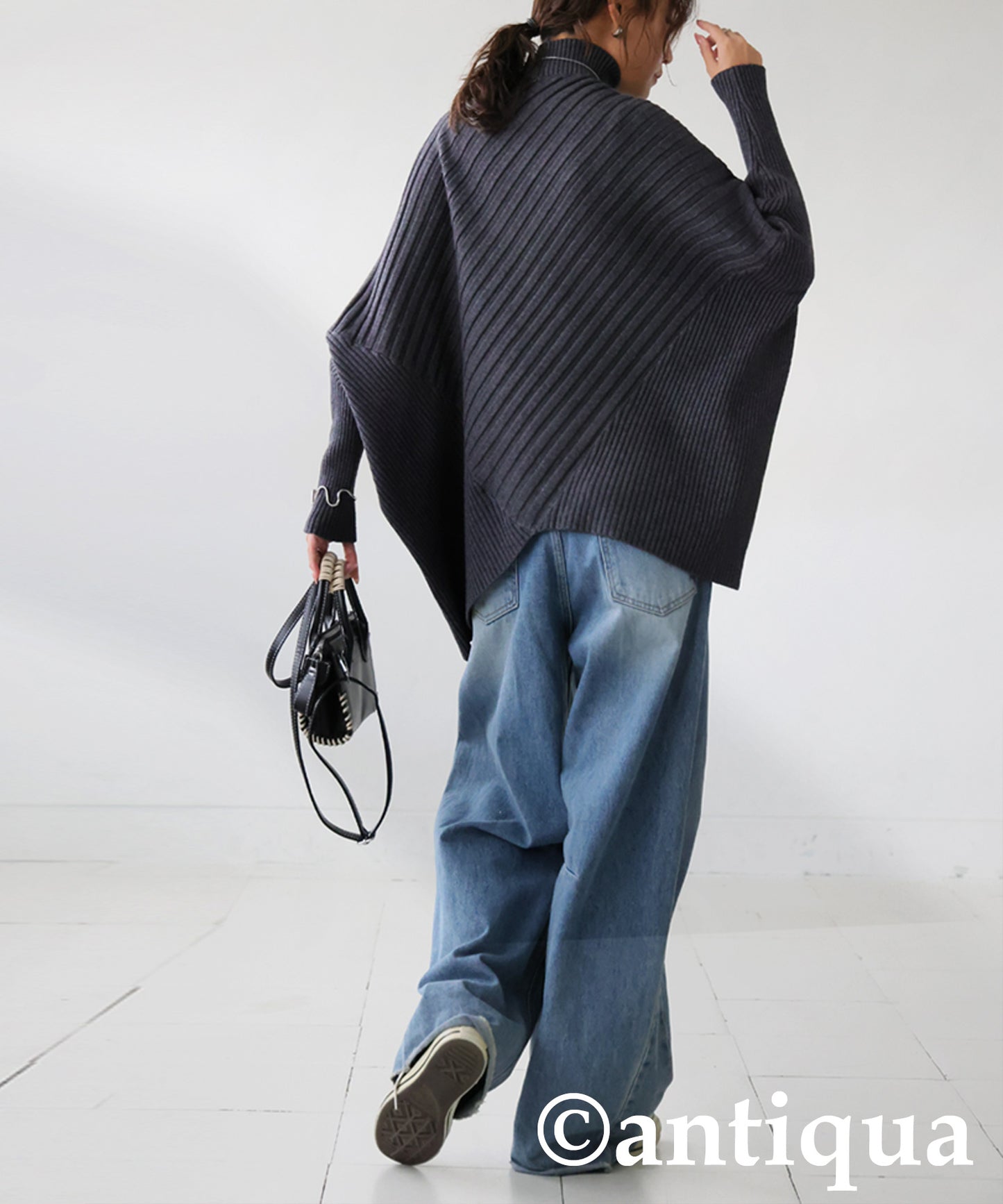 Deformed Rib Knit Ladies