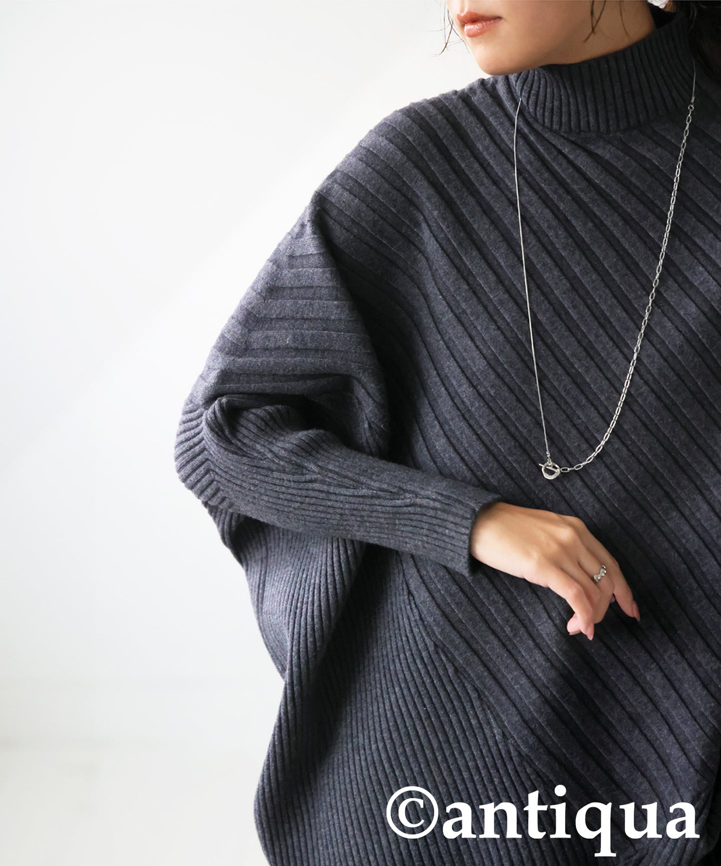 Deformed Rib Knit Ladies