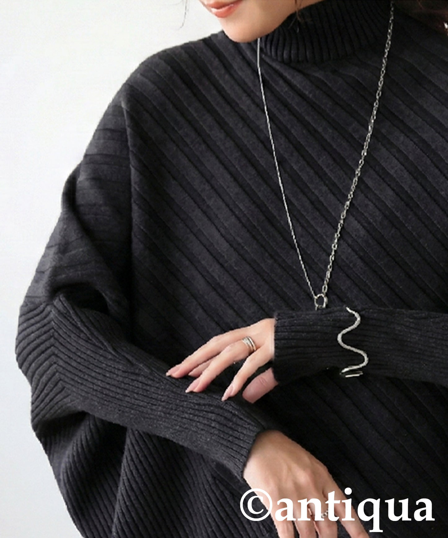 Deformed Rib Knit Ladies