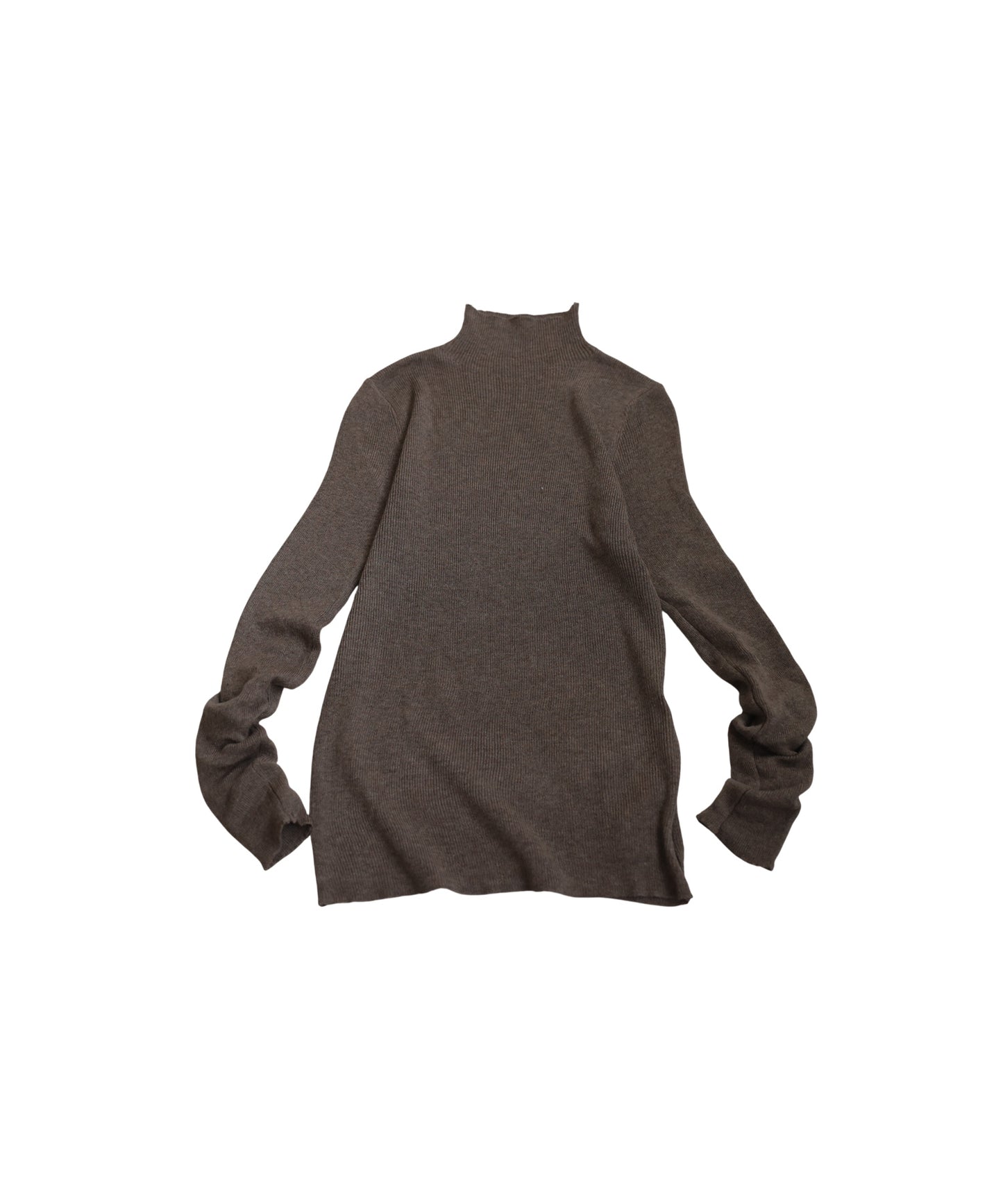Wool Blend High Neck Knit Ladies