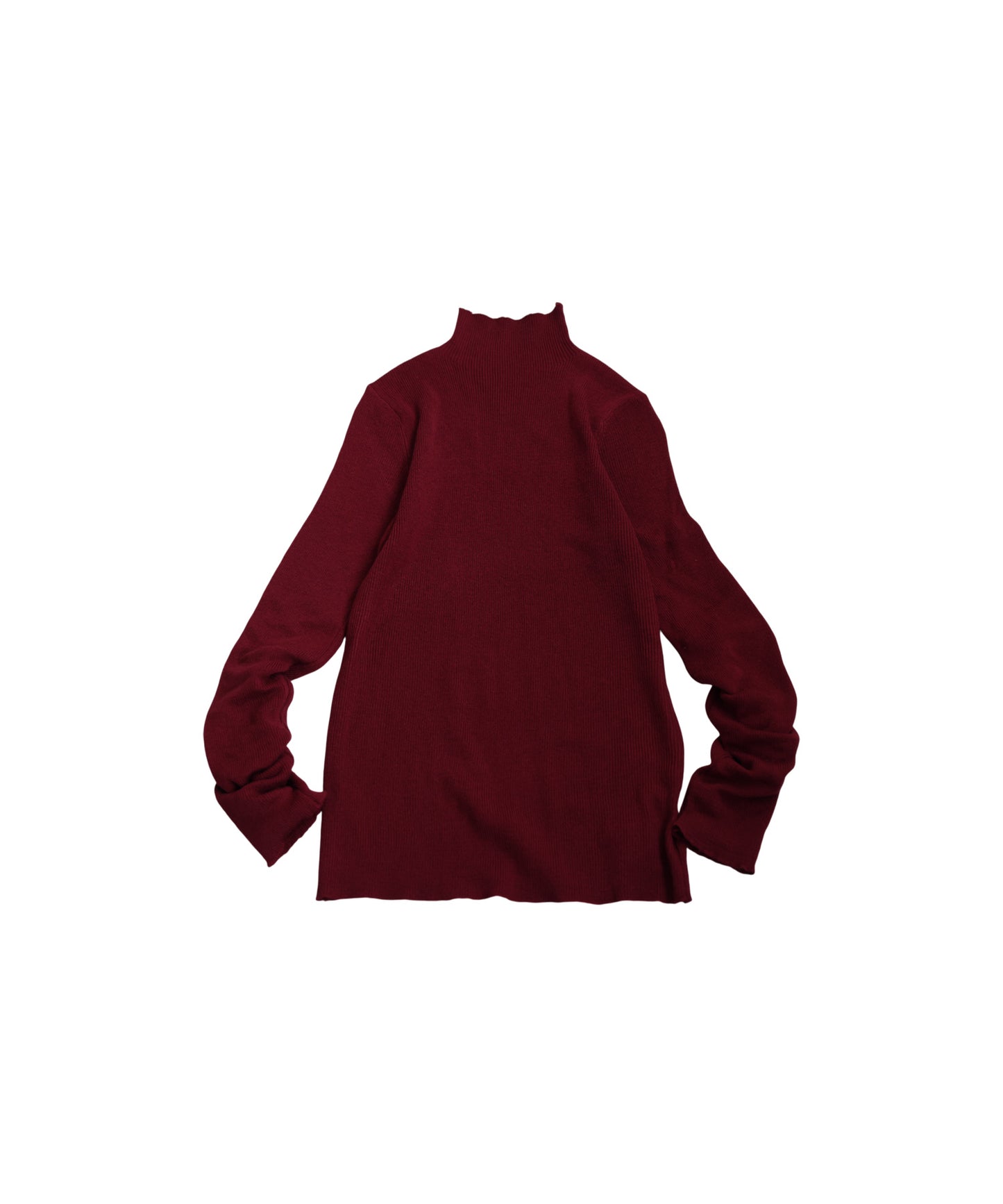 Wool Blend High Neck Knit Ladies