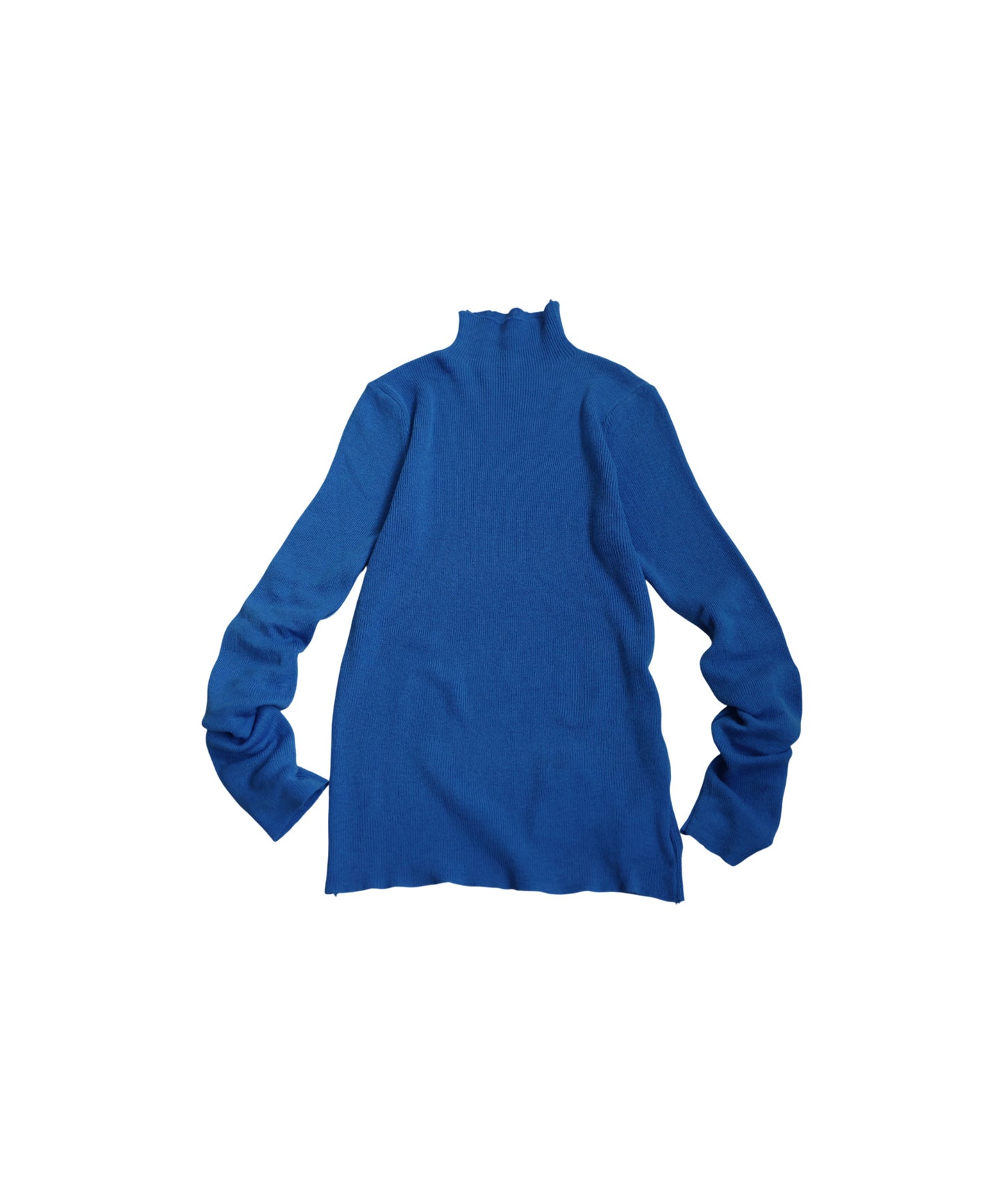 Wool Blend High Neck Knit Ladies