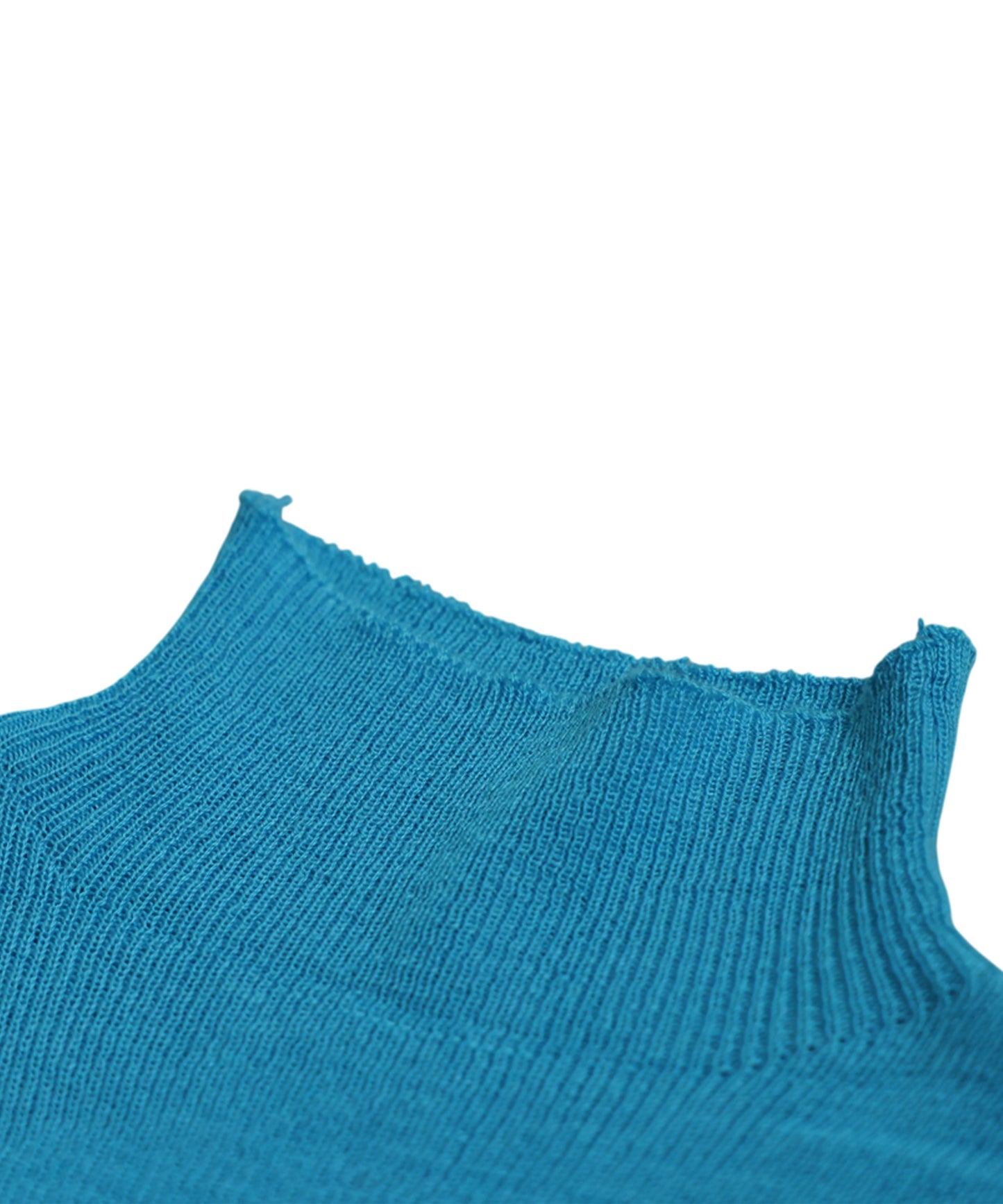 Wool Blend High Neck Knit Ladies