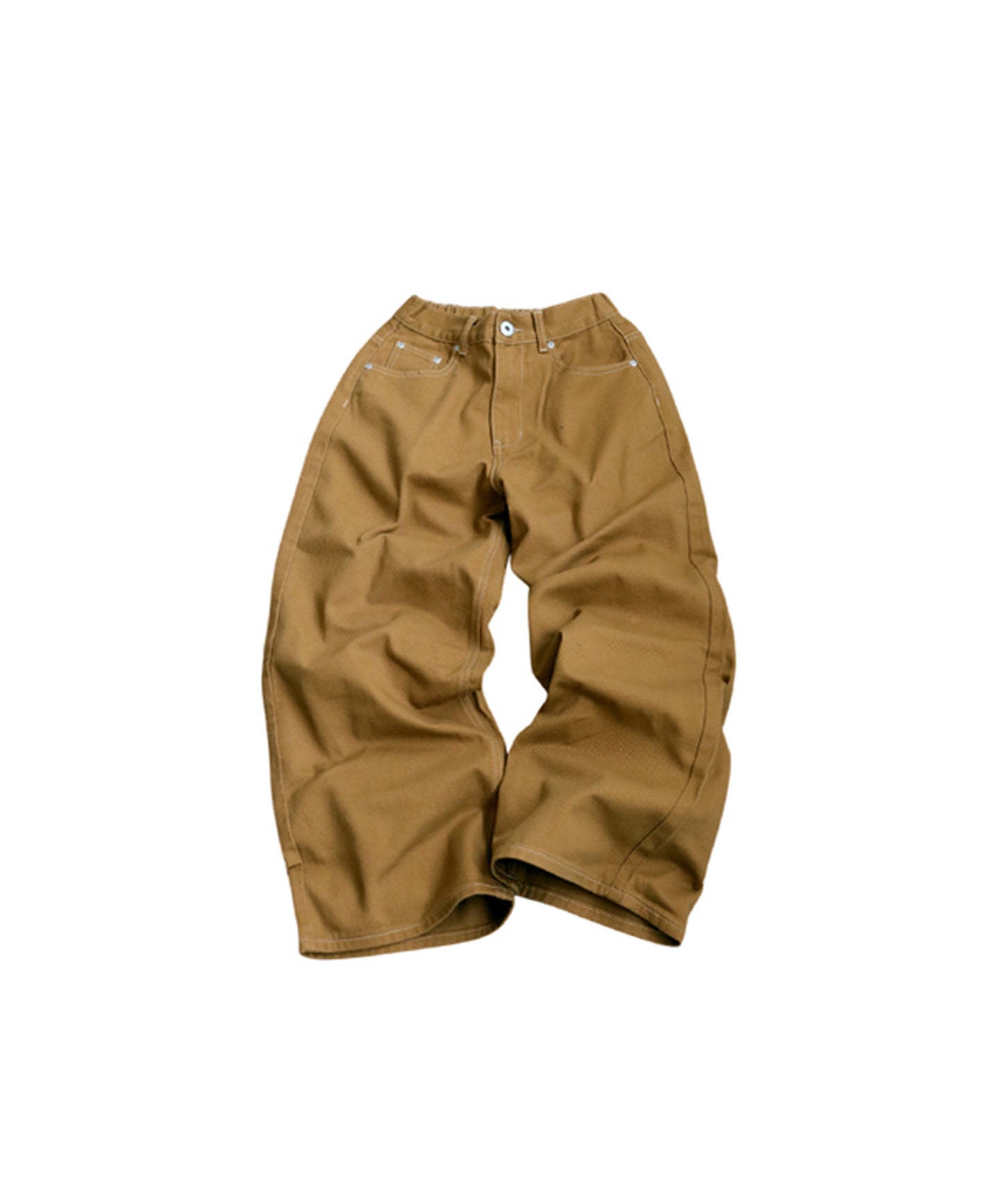 Wide Denim Pants Ladies