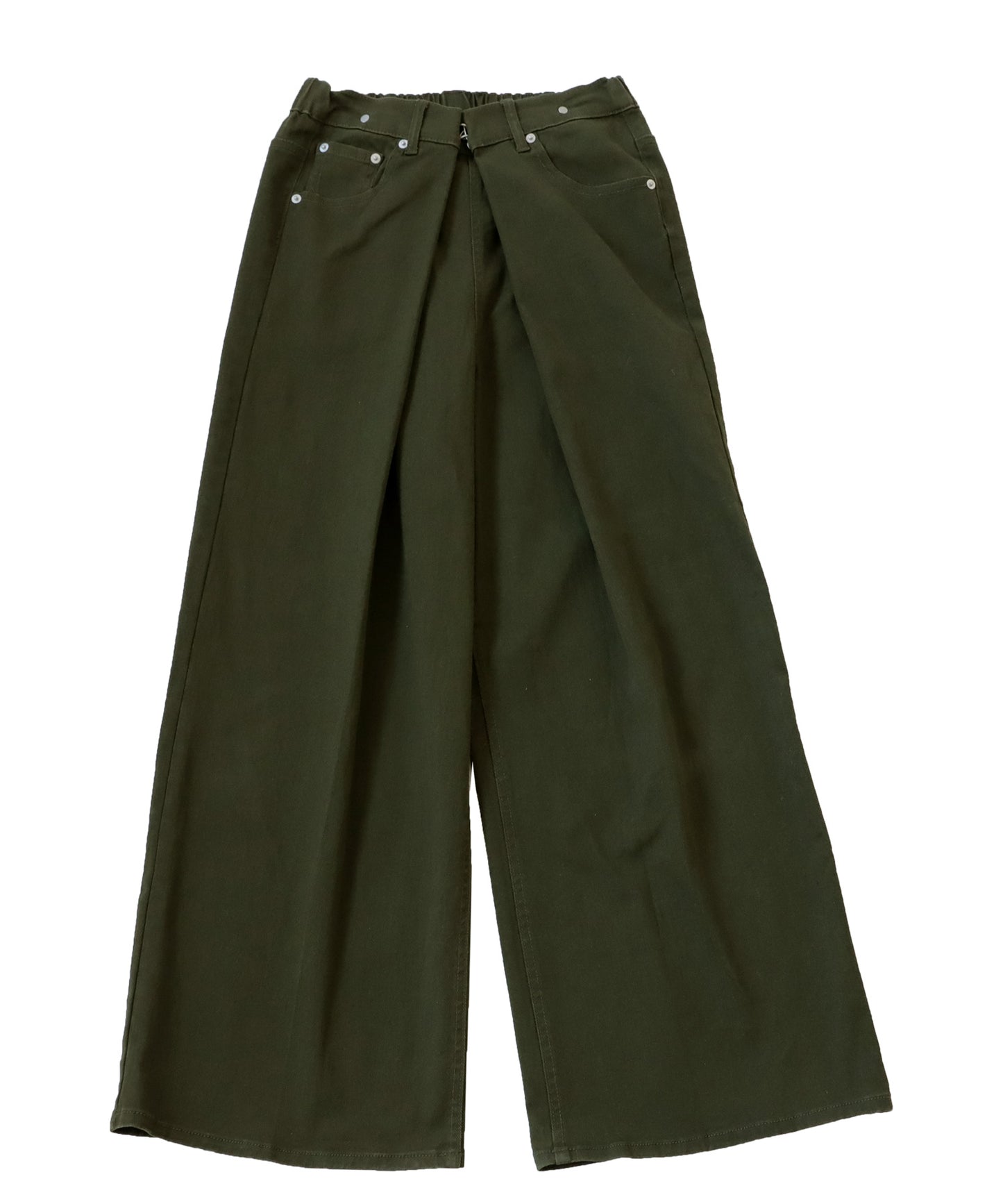 Front tack twill Ladies pants