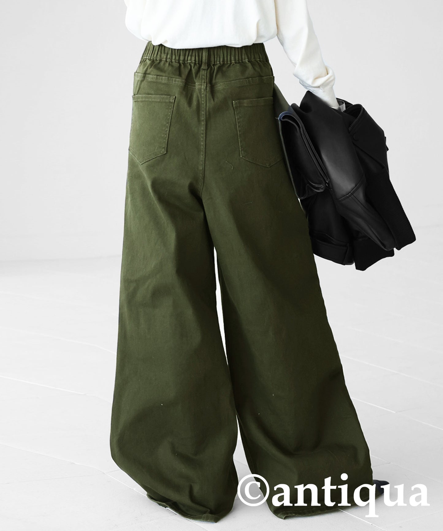 Front tack twill Ladies pants