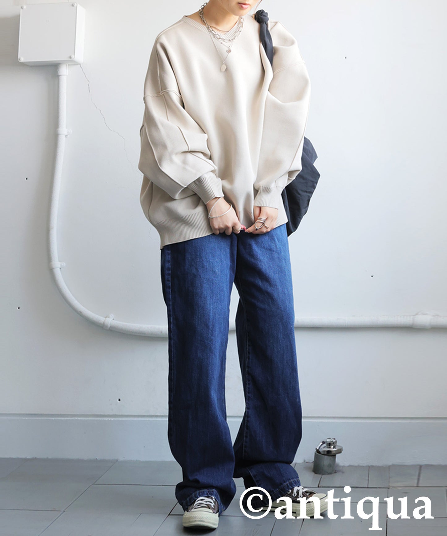 High-Waisted Denim Ladies