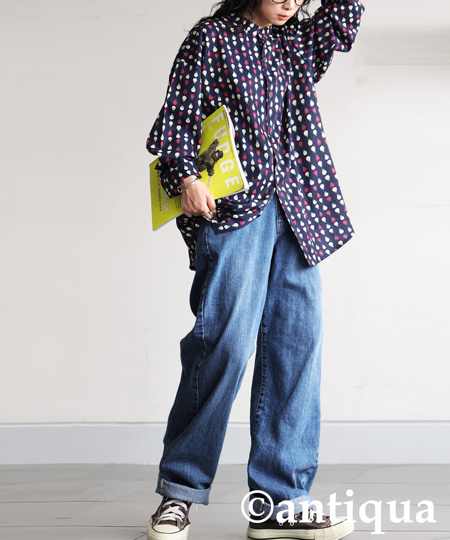 High-Waisted Denim Ladies