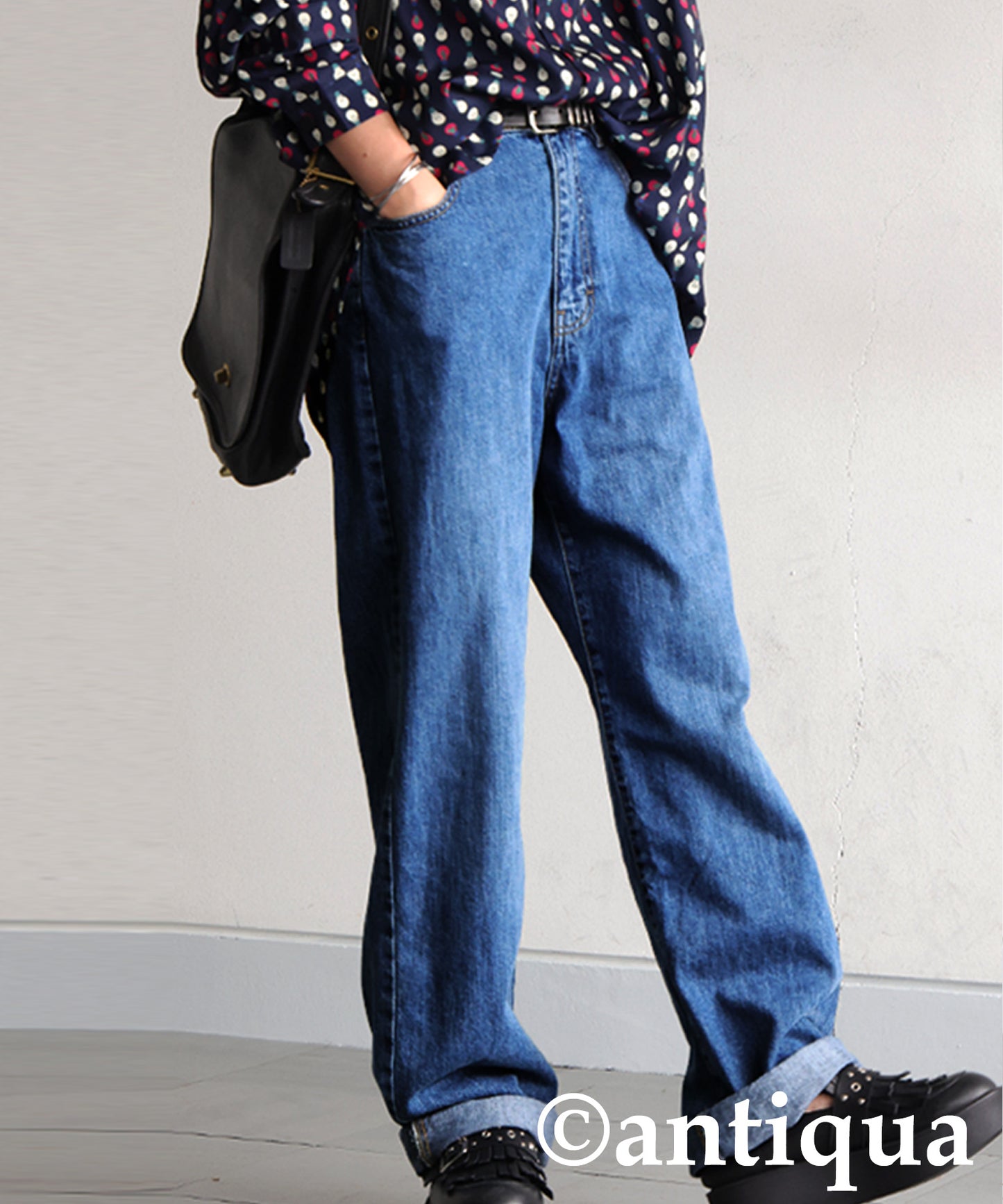 High-Waisted Denim Ladies