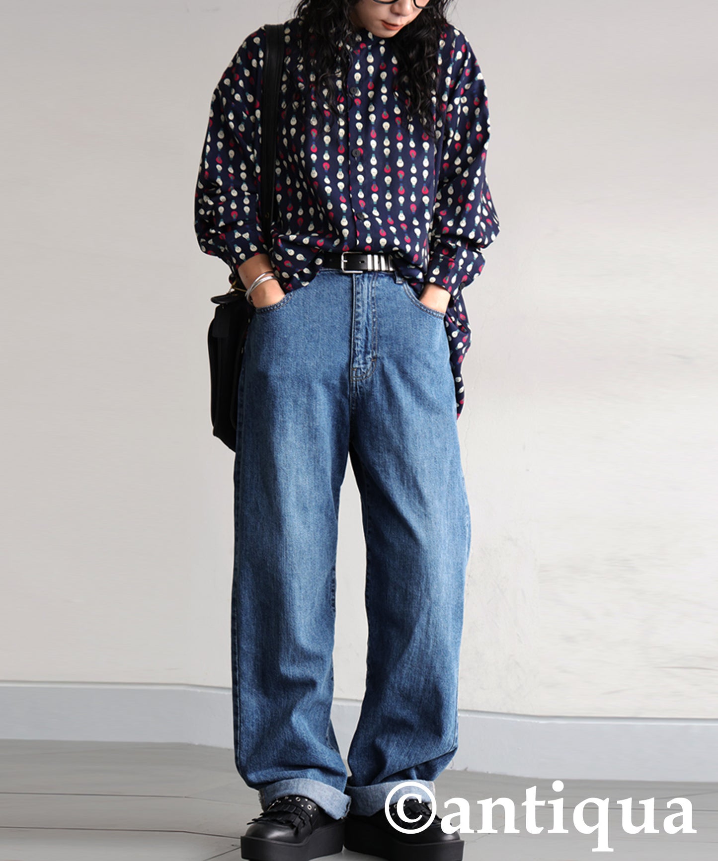 High-Waisted Denim Ladies