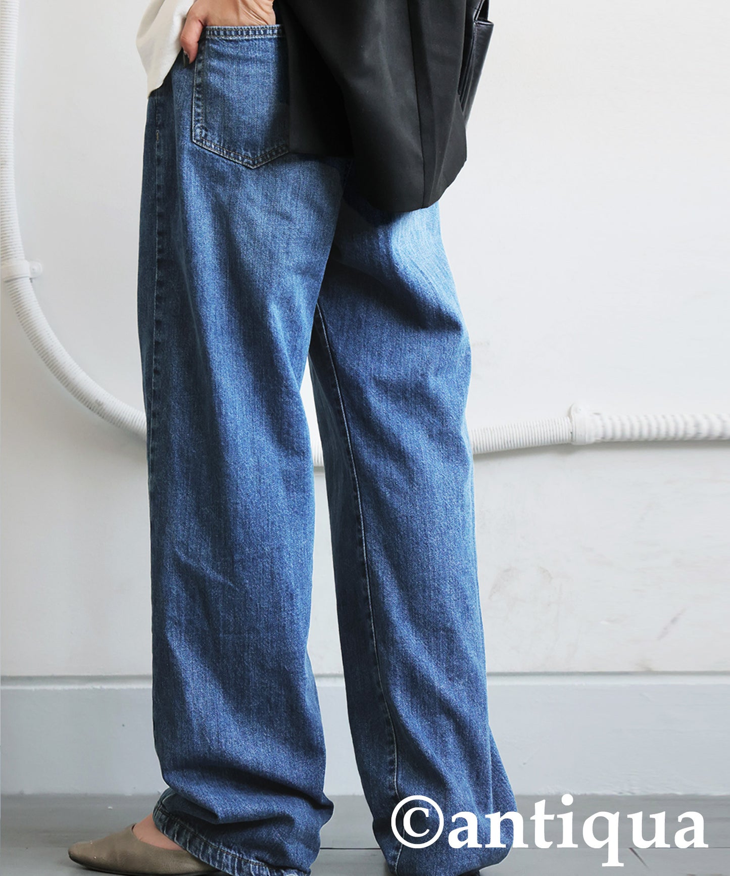 High-Waisted Denim Ladies