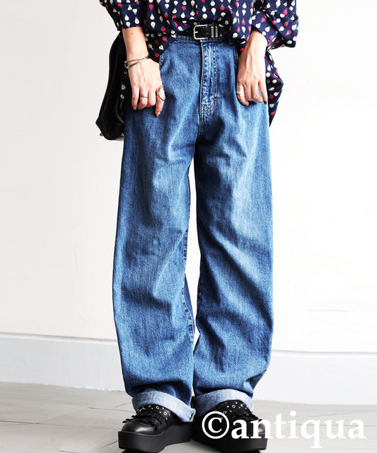 High-Waisted Denim Ladies