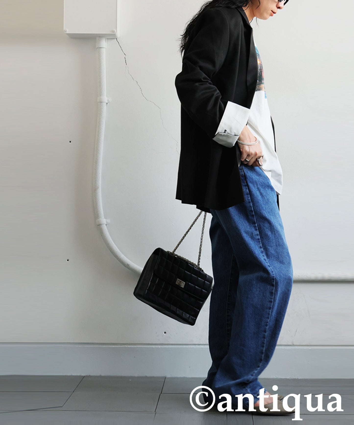 High-Waisted Denim Ladies