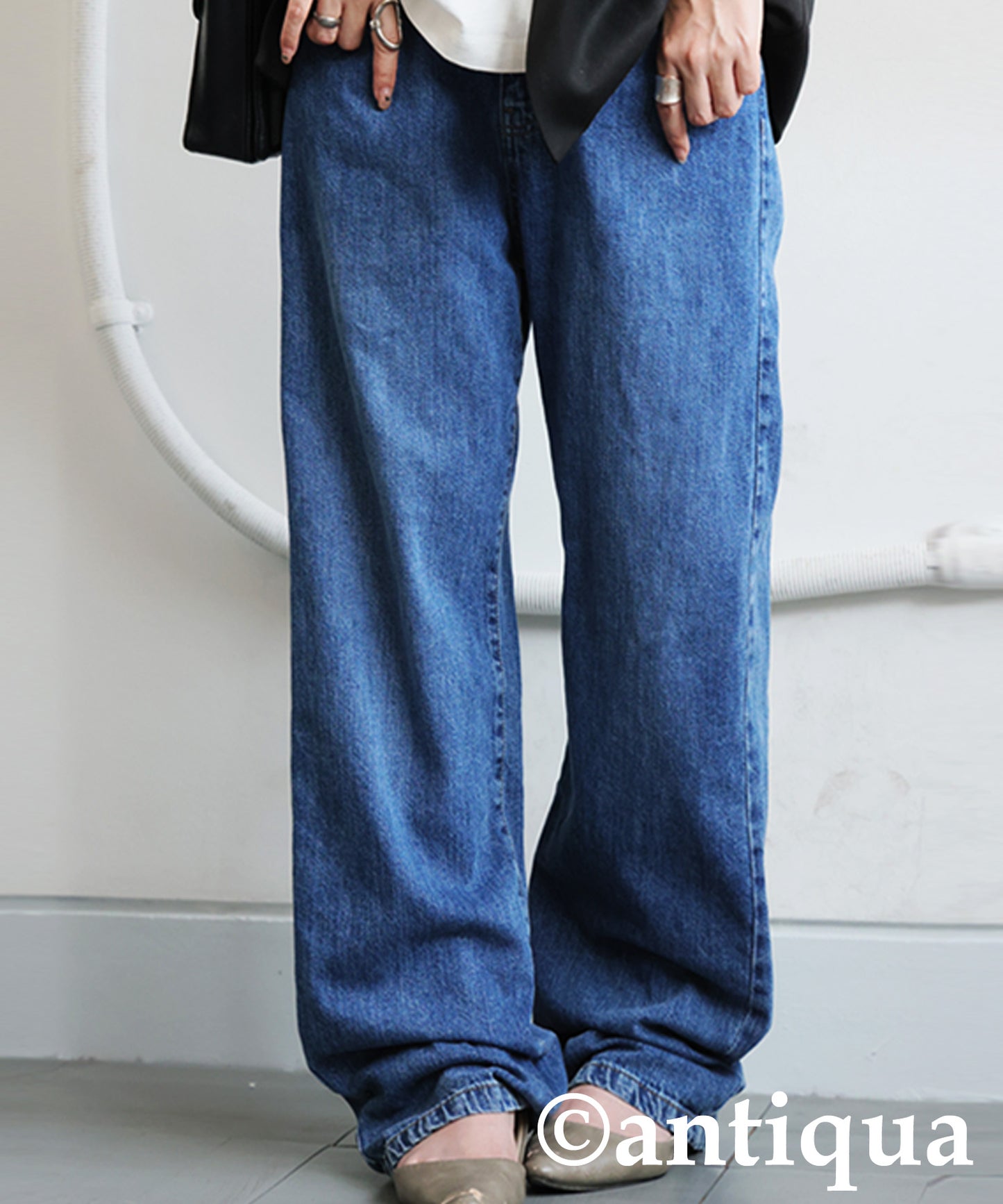 High-Waisted Denim Ladies