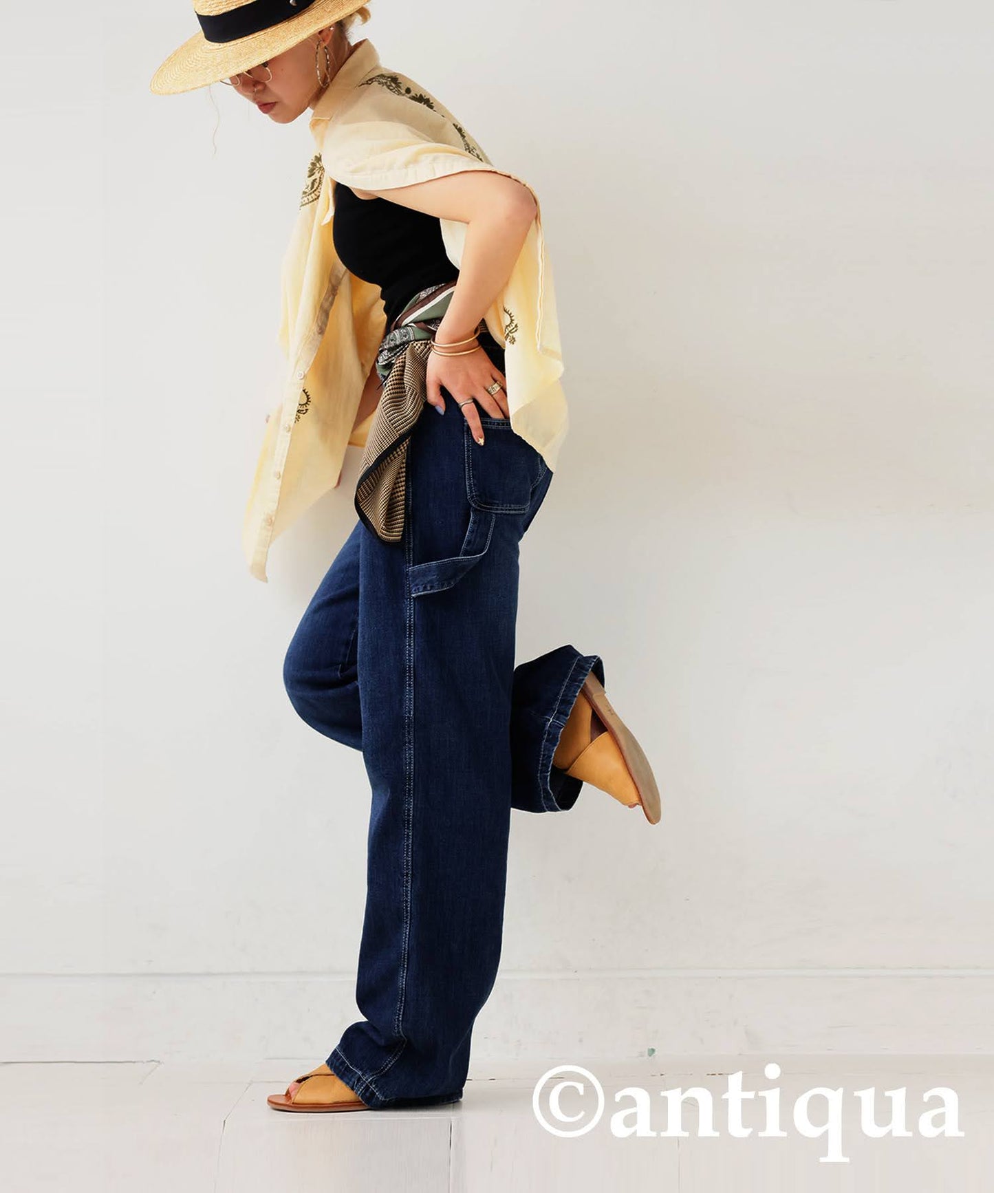 Ladies Belt Design Pants