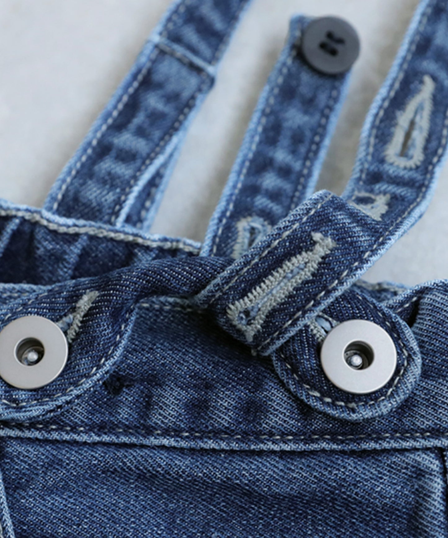 Denim Overalls Skirt Ladies