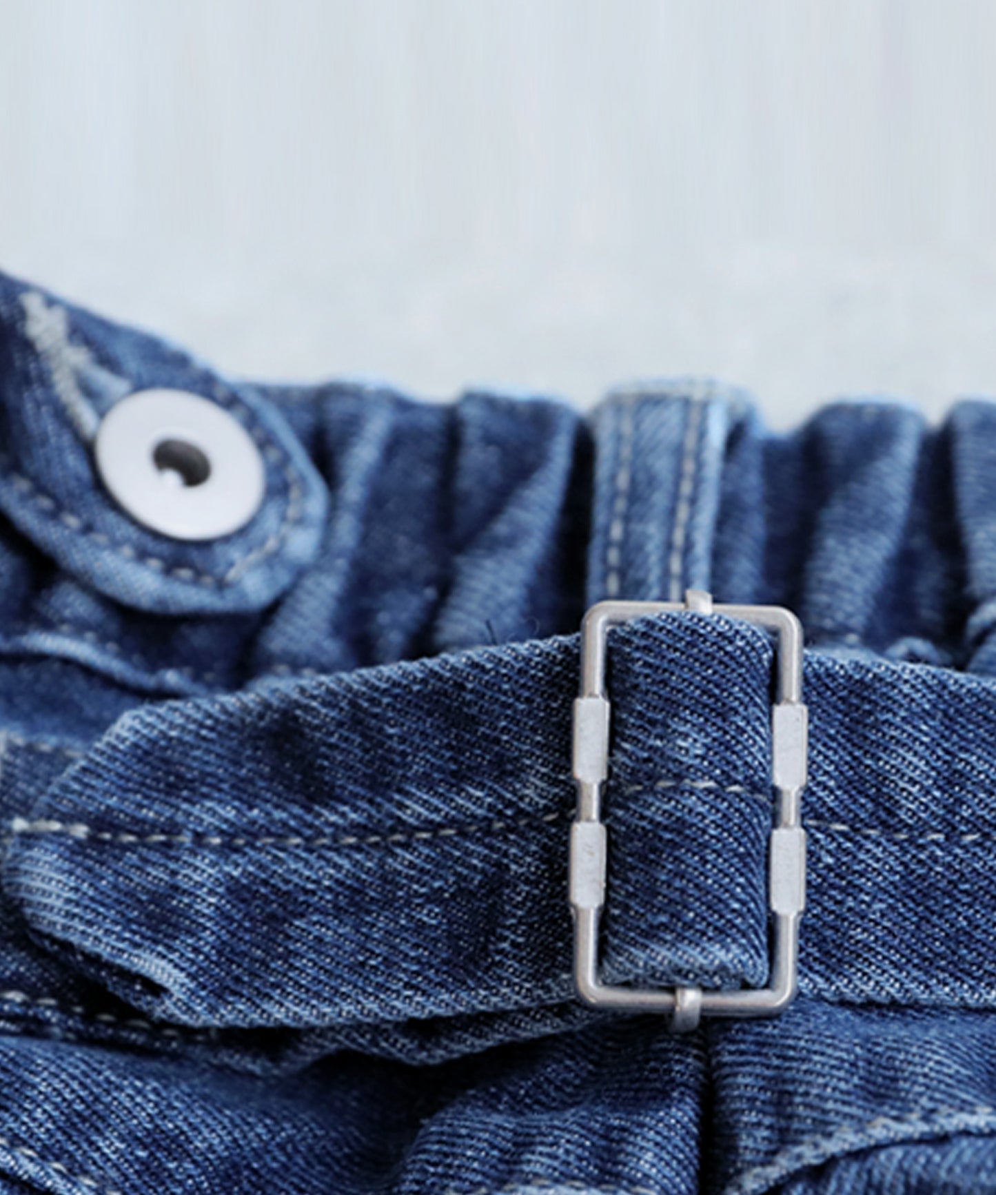 Denim Overalls Skirt Ladies