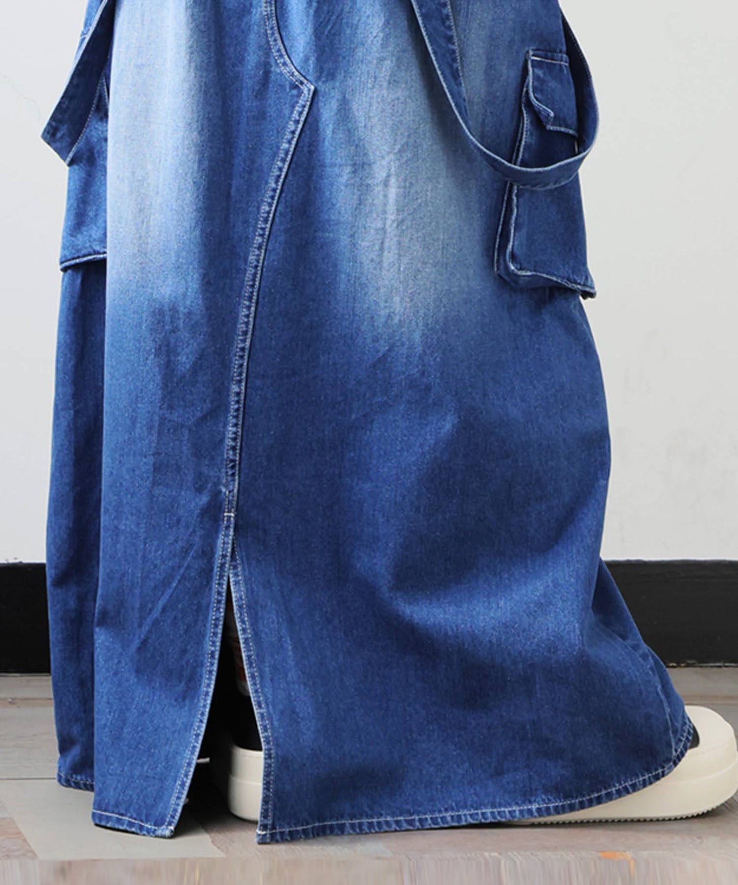 Denim Skirt Overalls Ladies