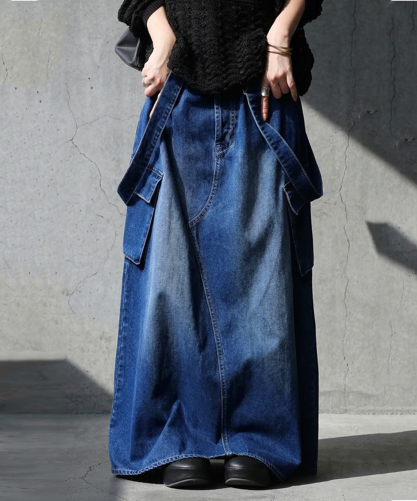 Denim Skirt Overalls Ladies