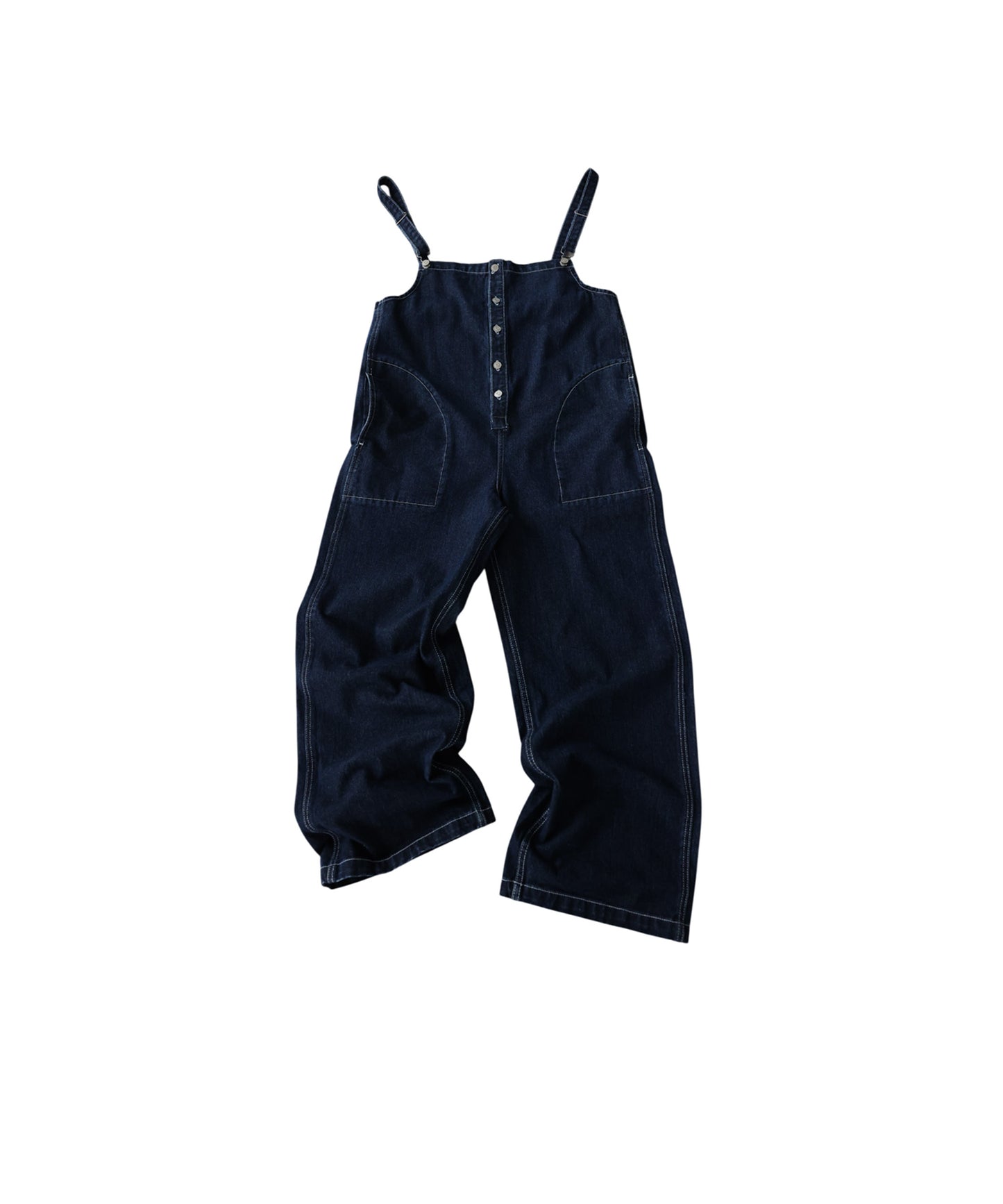 100% Cotton, Adjustable Shoulder Straps, 2-Way Denim Overalls Ladies