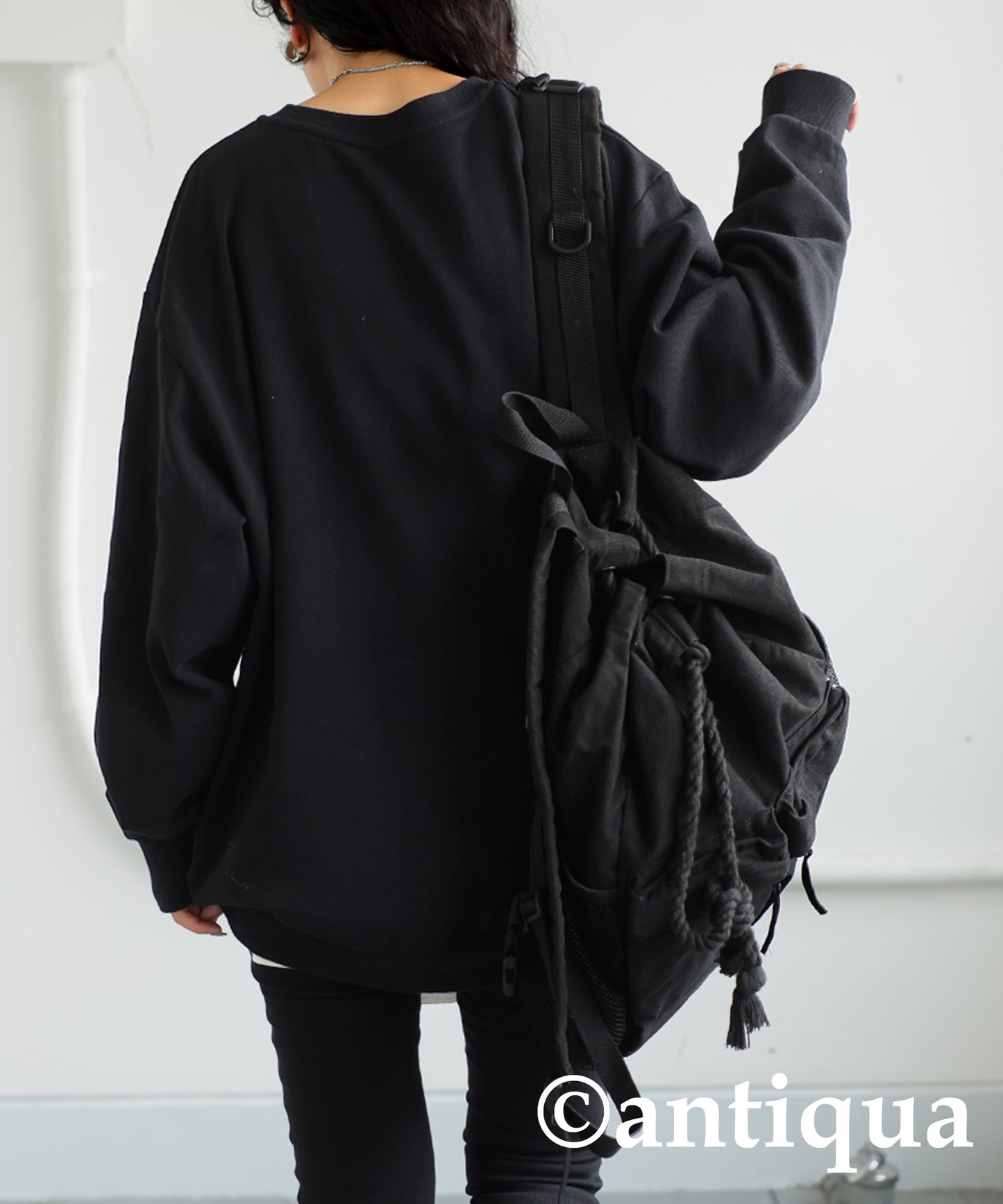 Embroidered Fleece Long Sleeve Pullover Ladies