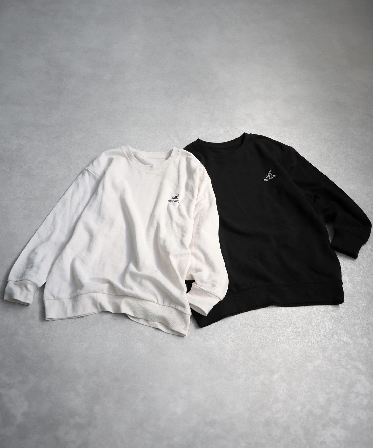 Embroidered Fleece Long Sleeve Pullover Ladies