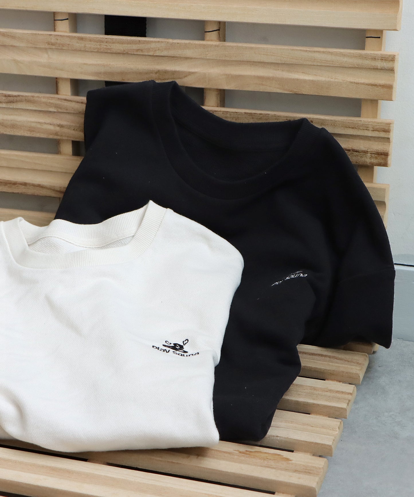 Embroidered Fleece Long Sleeve Pullover Ladies