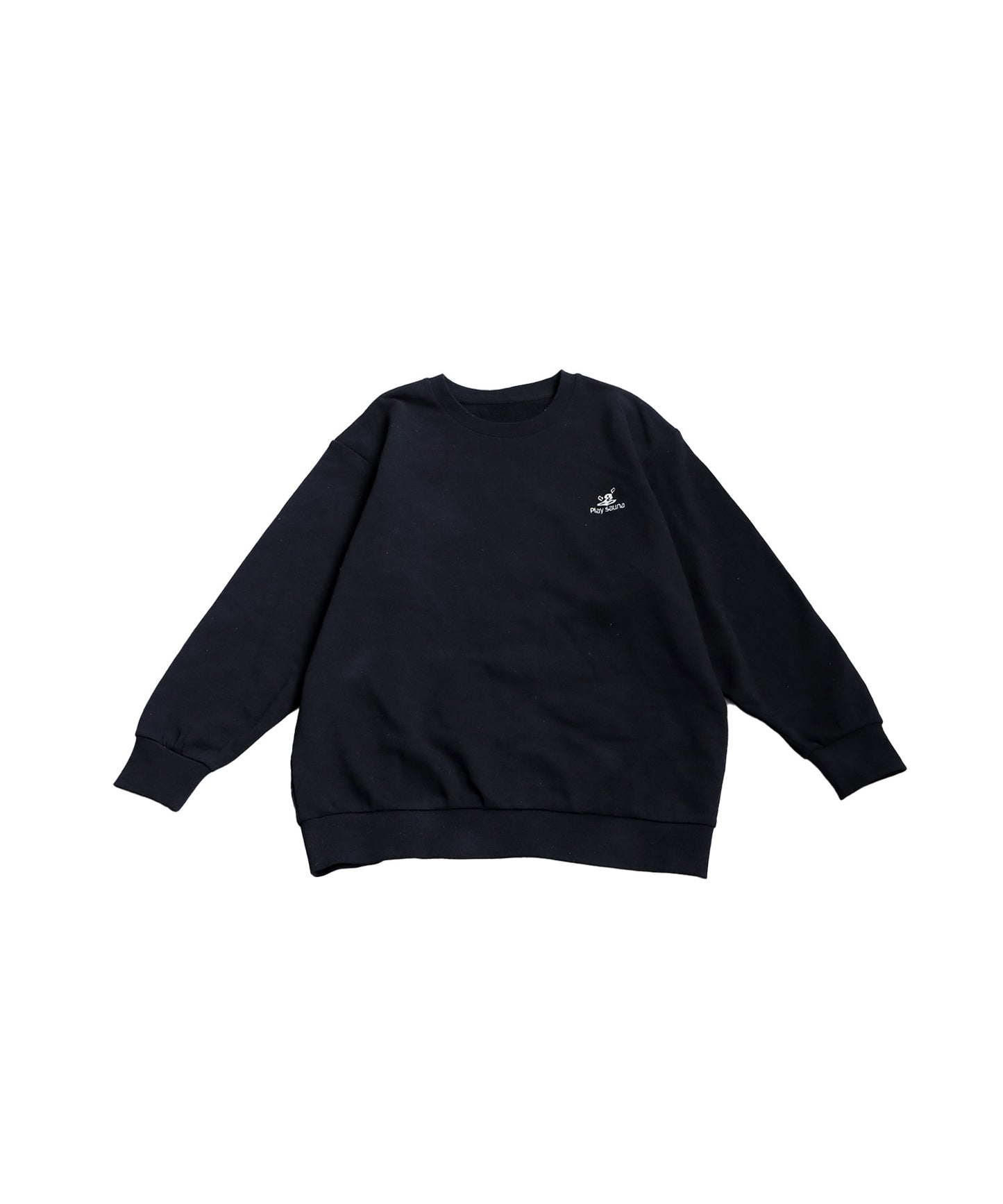 Embroidered Fleece Long Sleeve Pullover Men's