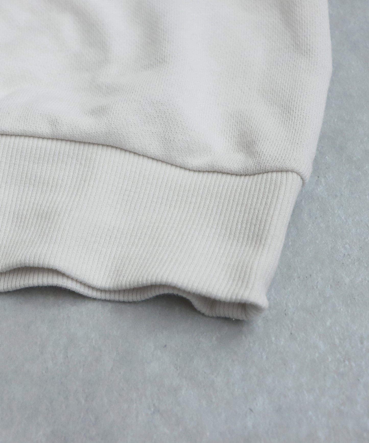 Embroidered Fleece Long Sleeve Pullover Men's