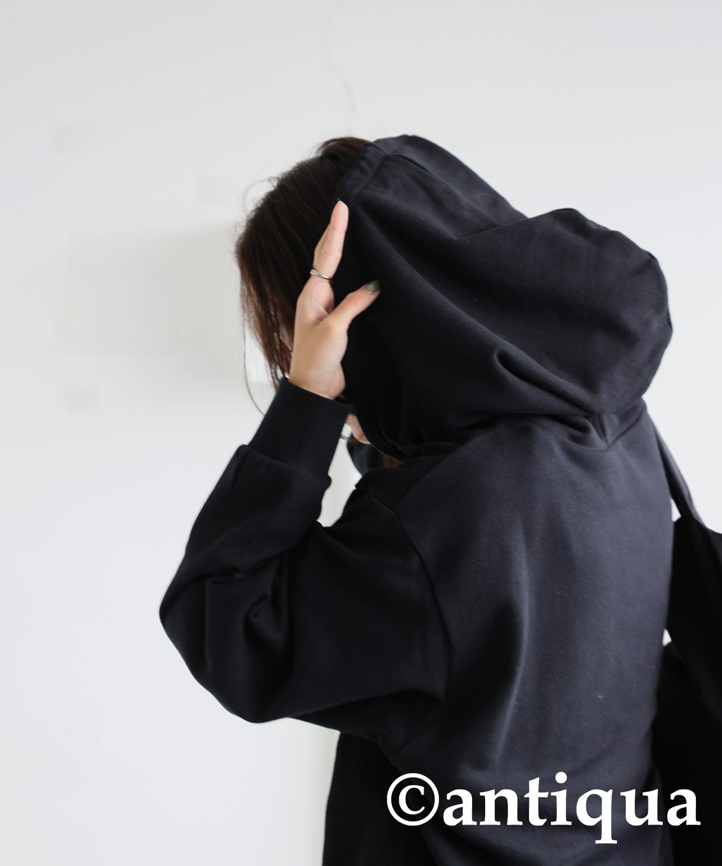 Embroidered Fleece Long Sleeve Hoodie Ladies