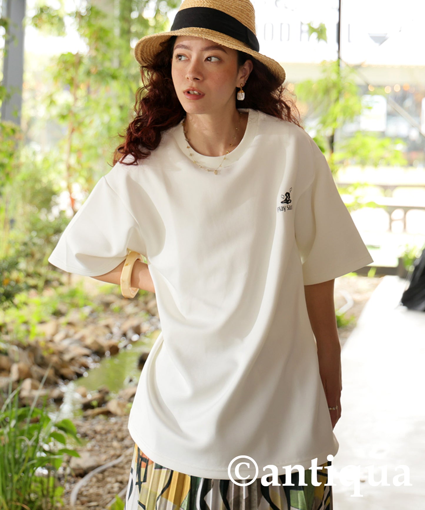 Stretch Logo T-Shirt Ladies