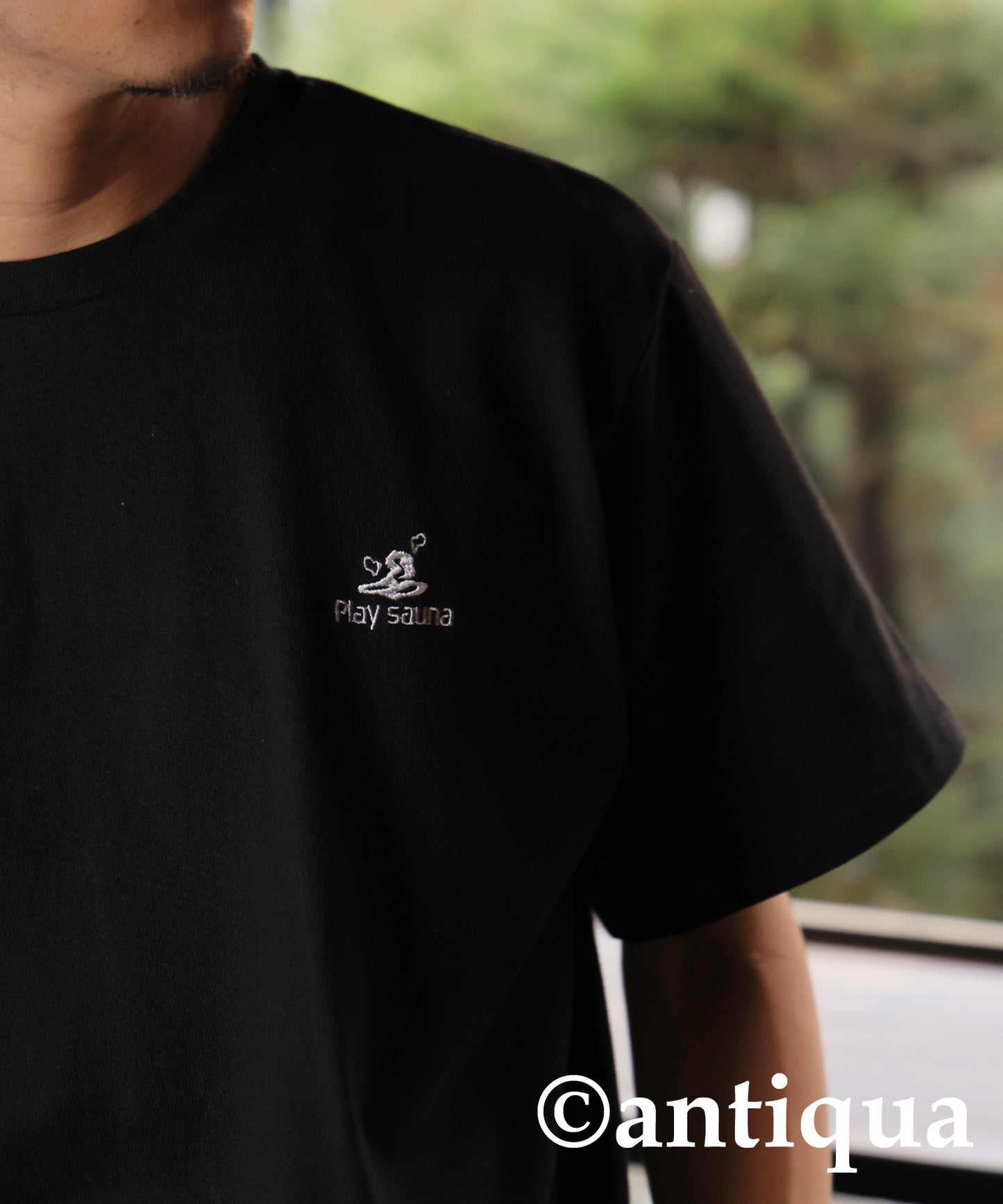 Logo Embroidery T-Shirt Men's