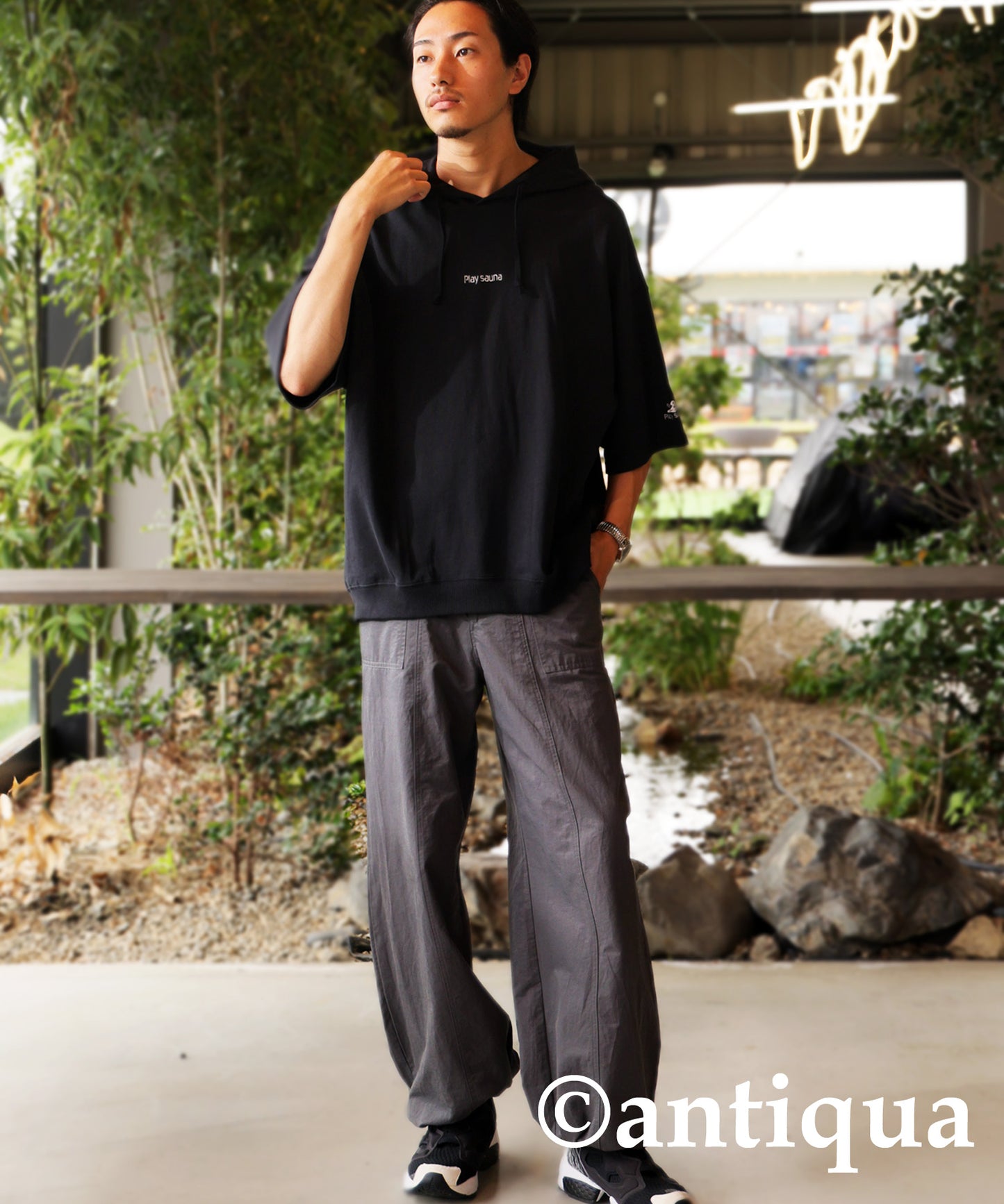 Fleece Logo Hoodie Men's