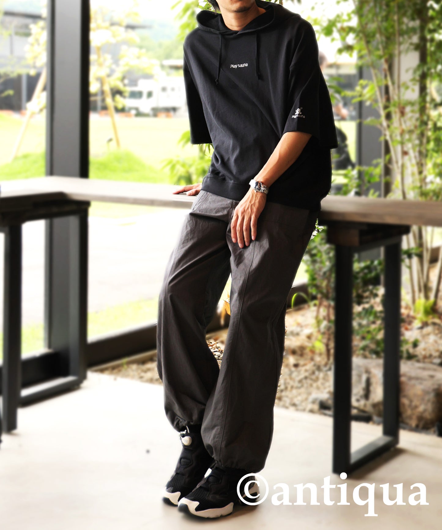 Fleece Logo Hoodie Men's