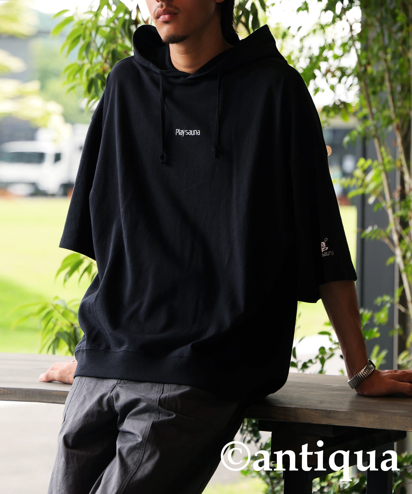 Fleece Logo Hoodie Men's