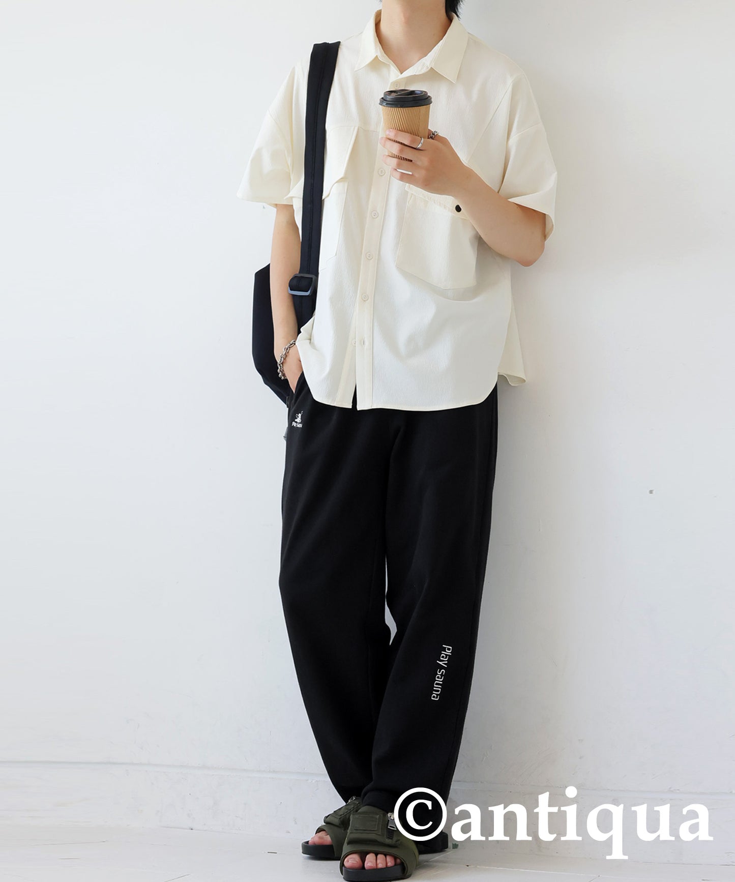 Fleece Logo Pants Men's