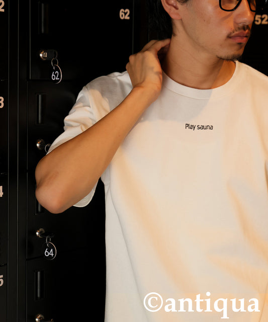 Logo Embroidery T-Shirt Men's