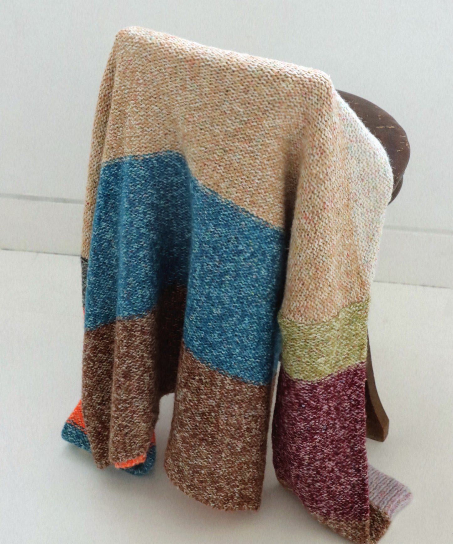 Ladies Mixed Yarn Multi Color sweater