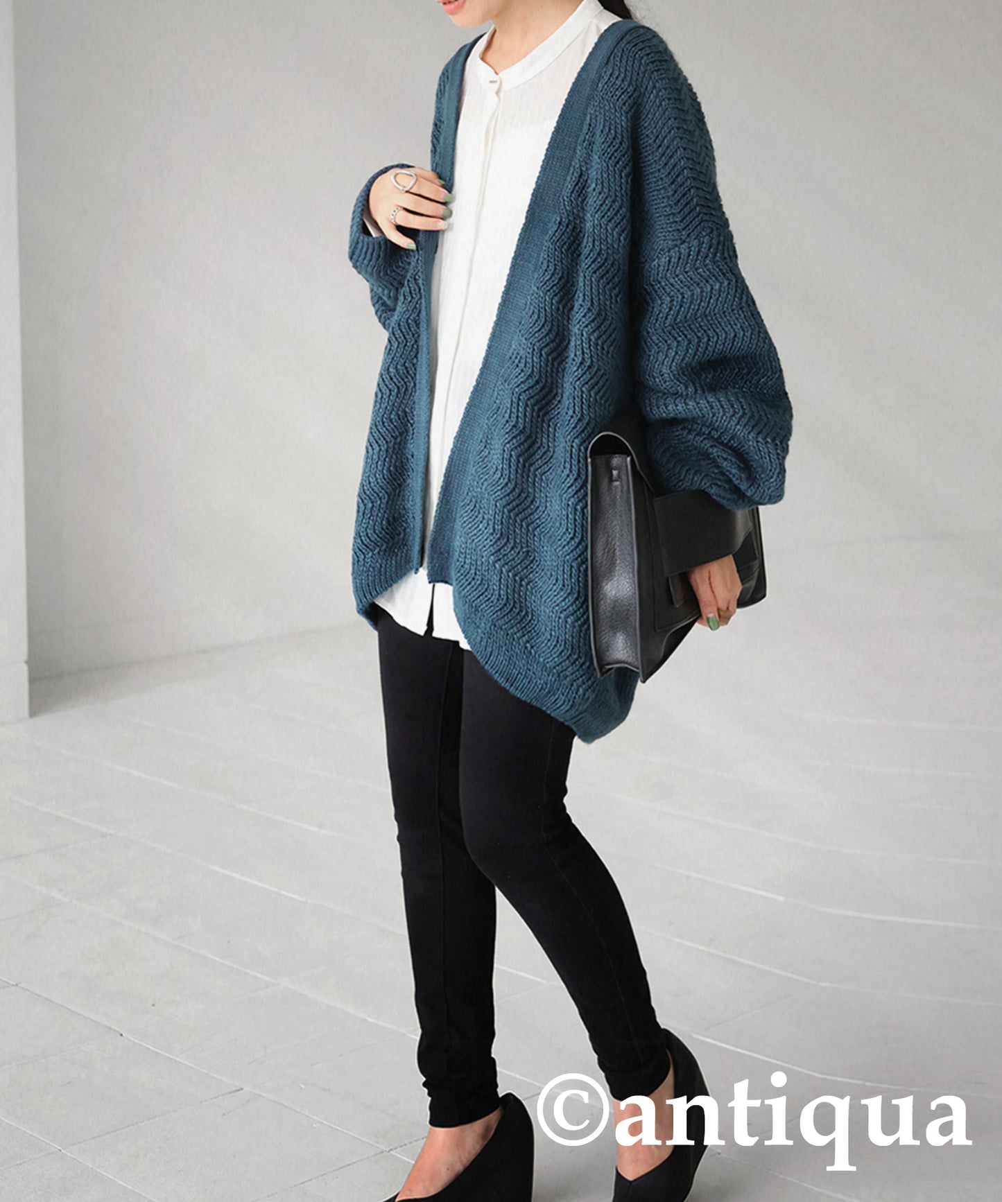 Ladies Knitted cardigan plain