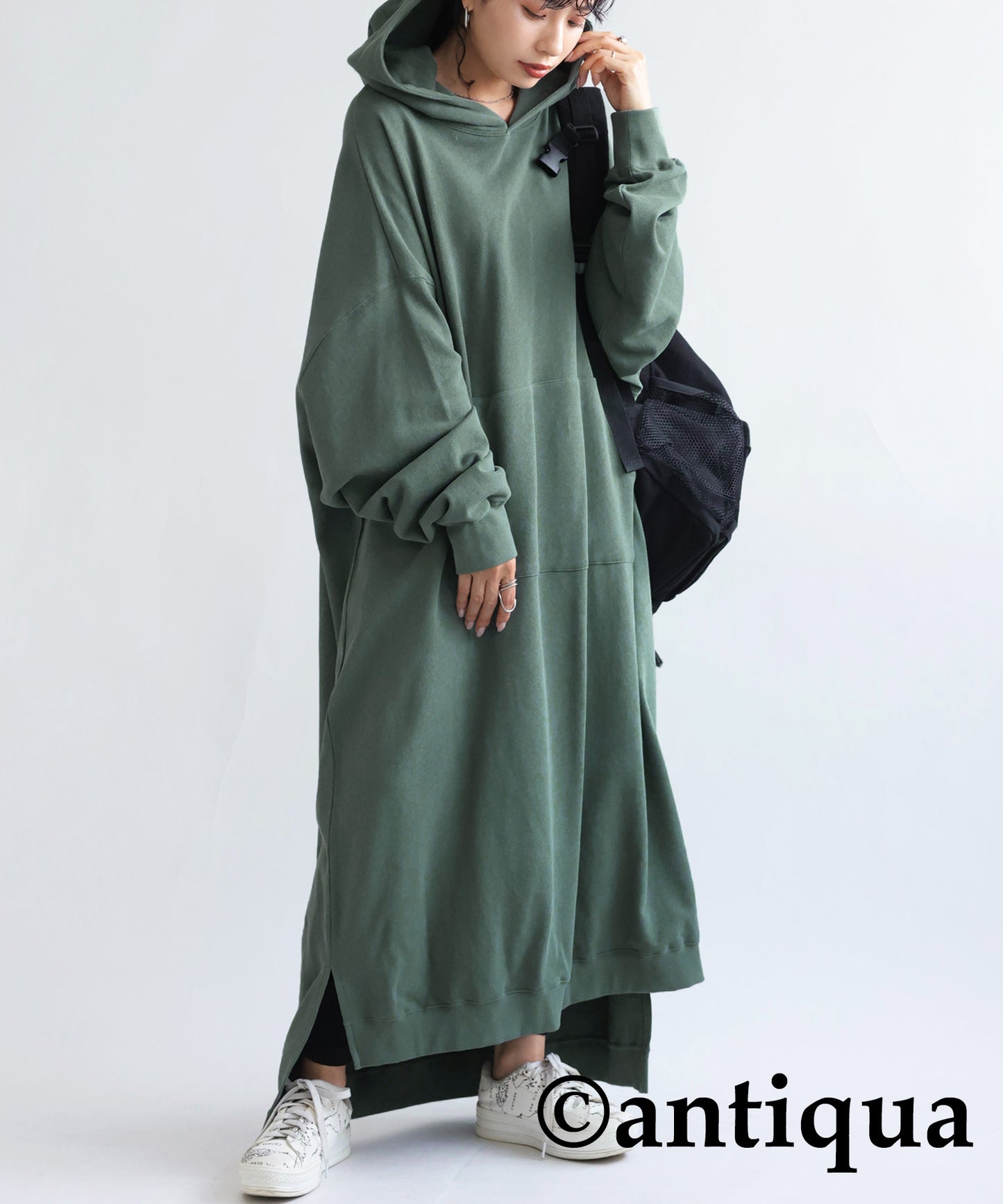 Loose-fitting sweat dress Ladies